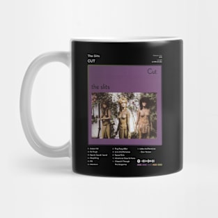 The Slits - Cut Tracklist Album Mug